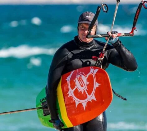 Windsurfing in La Ventana, Baja