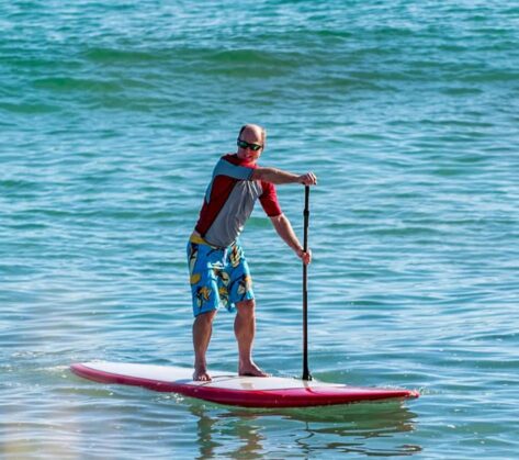 Stand-Up Paddle in La Ventana, Baja