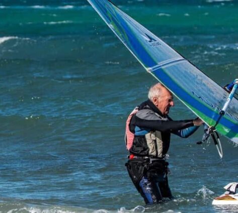 Windsurfing in La Ventana, Baja